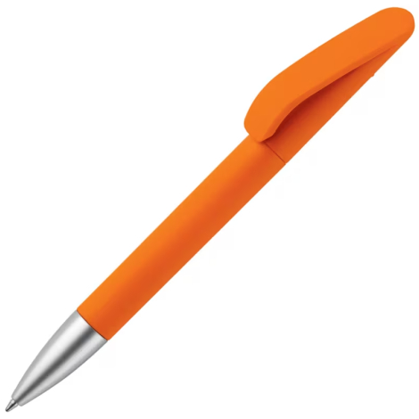 Stylo-bille publicitaire slash soft touch R-ABS 