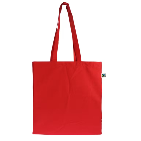 Sac shopping publicitaire coton Fairtrade 140g