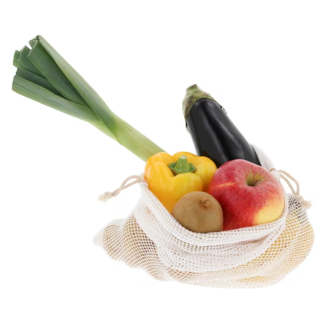 Sac filet personnalisable coloré 30x40cm coton OEKO-TEX® 140g