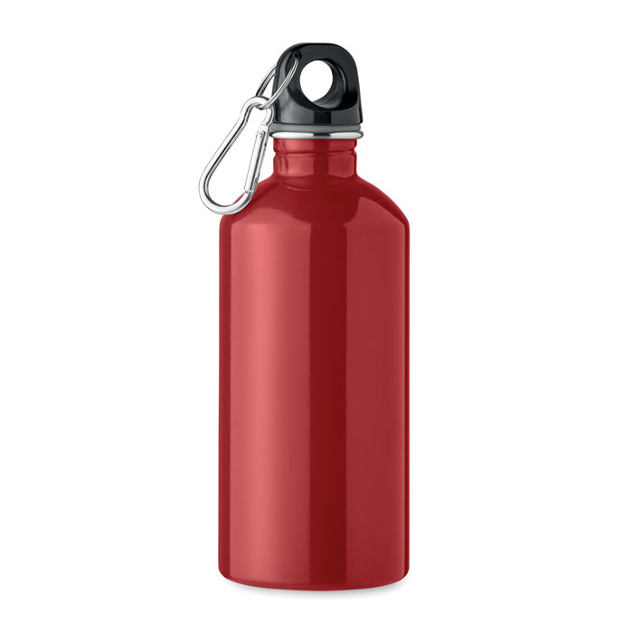 Bouteille promotionnelle inox recyclé 500ml REMID MOSS Rouge