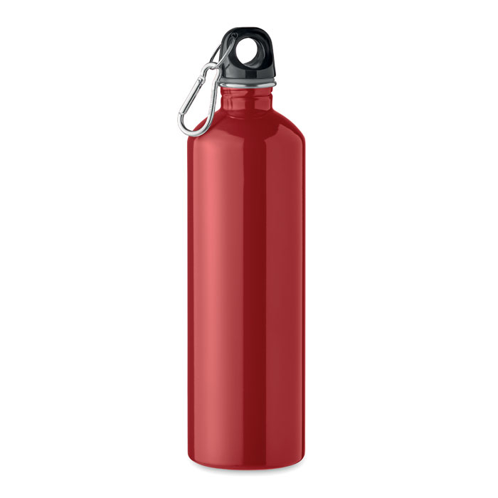 Bouteille personnalisée inox recyclé 750ml REBIG MOSS Rouge