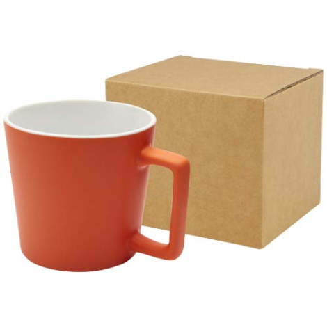 Mug fini mat céramique publicitaire 370 ml CALI