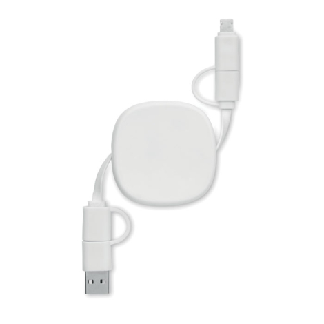 Câble publicitaire de charge rétractable 60W LINEA