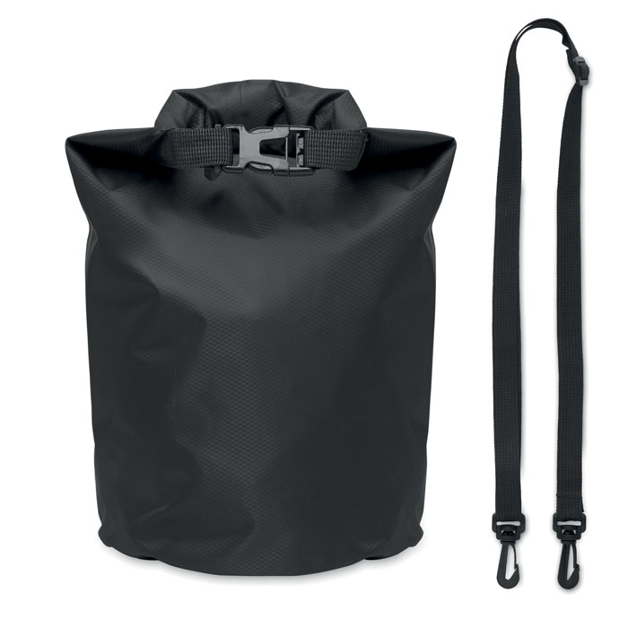 Sac imperméable 210T rPET à personnaliser 5L BOLSAIBLE + Noir