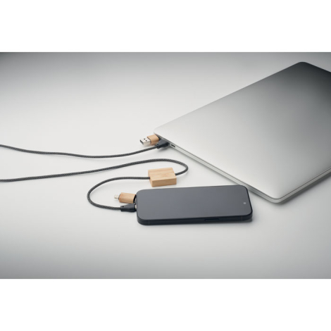 Câble publicitaire de chargement 60W CABOO