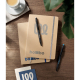 Carnet recyclé A5 personnalisable ROUTE