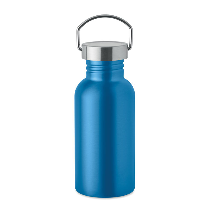 Bouteille recyclée personnalisée 500ml FLORENCE SING Turquoise