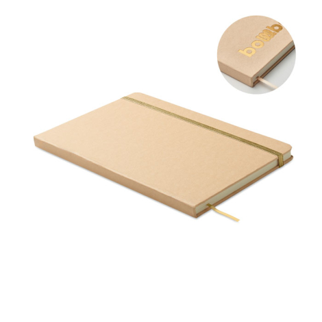 Carnet recyclé A5 personnalisable ROUTE