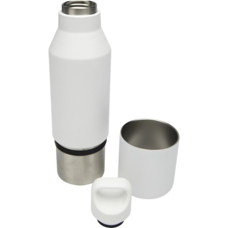 Bouteille avec gobelet à personnaliser recyclée 600ml Odessy