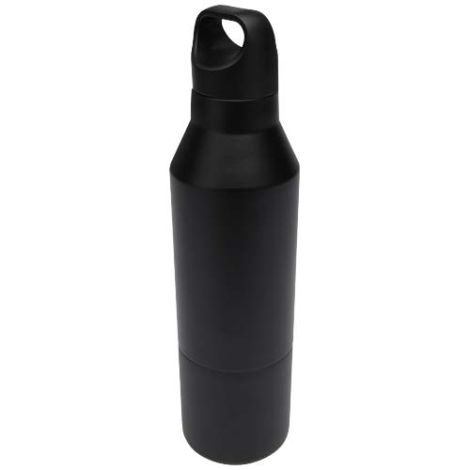 Bouteille avec gobelet à personnaliser recyclée 600ml Odessy