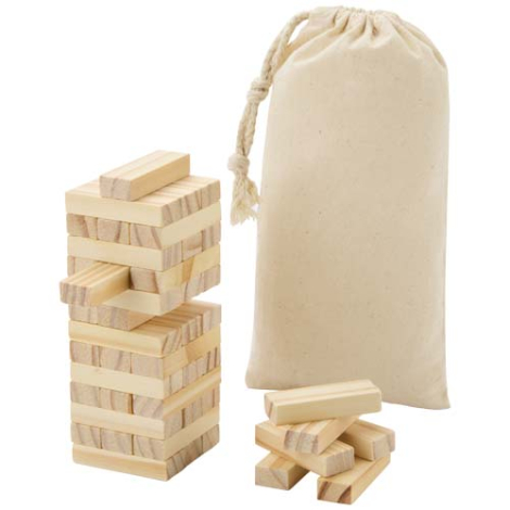 Jeu de blocs empilables en bois à personnaliser Jumble