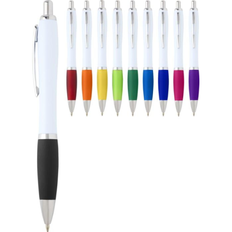 Stylo à bille en plastique recyclé promotionnel Nash