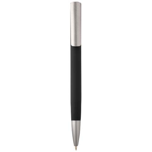 Stylo à bille personnalisé en aluminium recyclé Ziguur Noir