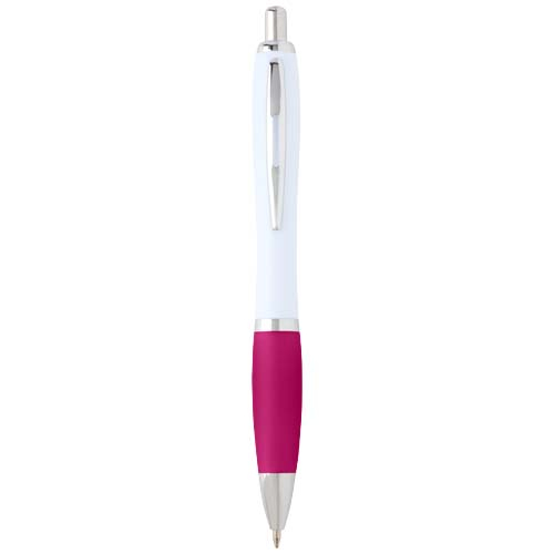 Stylo à bille en plastique recyclé promotionnel Nash Rose