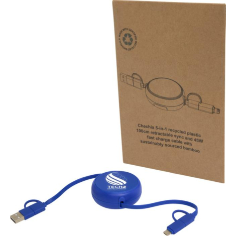 Câble recyclé rétractable promotionnel Alasia 