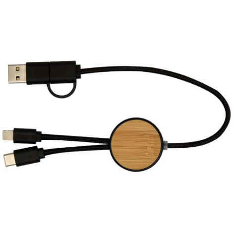 Câble de charge recyclé personnalisable 30cm Chechia