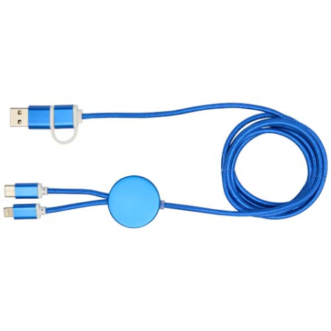 Câble publicitaire recyclé 1,50m 5en1 Alasia