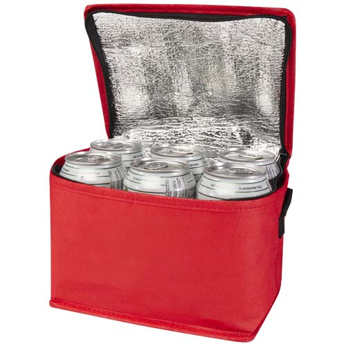 Sac isotherme promotionnel non tissé recyclé Spectrum Rouge