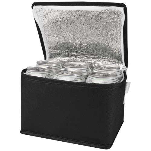 Sac isotherme promotionnel non tissé recyclé Spectrum Noir