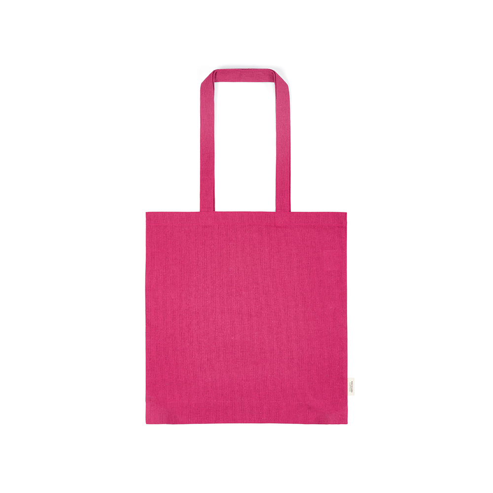 Tote bag personnalisable recyclé - Everest 140 gr Fuchsia