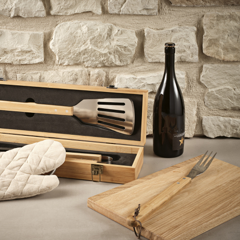 Ensemble promotionnel pour barbecue Turner