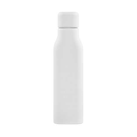 Bouteille carrée publicitaire 1L inox recyclé Virtuos