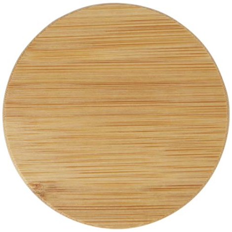 Théière en verre borosilicate personnalisée couvercle bambou naturel Zen