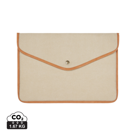 Housse personnalisée toile recyclée écran 14" Bosler VINGA 