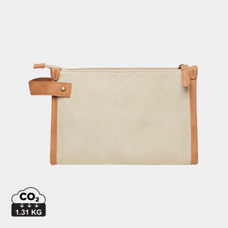 Trousse de toilette promotionnelle toile recyclée Bosler VINGA