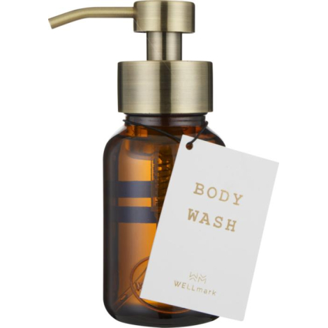 Gel douche personnalisé avec flacon recyclé 250ml Wellmark