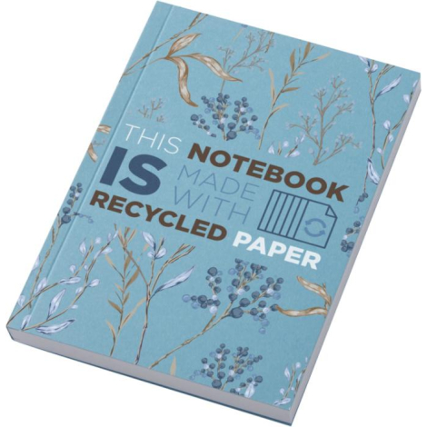 Carnet promotionnel recyclé A6 Novella Austen 100 feuilles