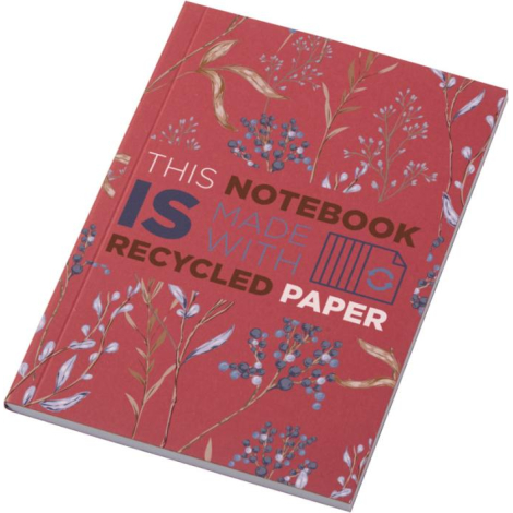Mini carnet personnalisable A6 recyclé Novella Austen 50 feuilles