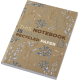 Carnet kraft 100 pages A5 recyclé à personnaliser Novella Austen