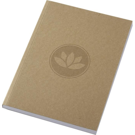Carnet kraft 100 pages A5 recyclé à personnaliser Novella Austen