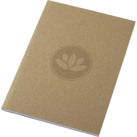 Carnet kraft A5 recyclé à personnaliser Novella Austen 100 pages