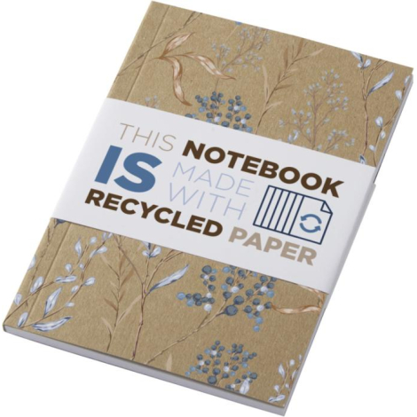 Carnet publicitaire A6 kraft recyclé Novella Austen 50 pages