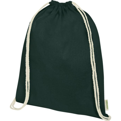 Sac à cordon promotionnel en coton bio 100g Orissa