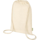 Sac à cordon promotionnel en coton bio 100g Orissa