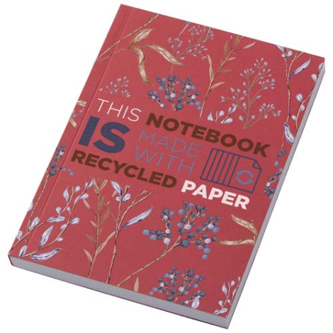 Carnet promotionnel recyclé A6 Novella Austen 100 feuilles