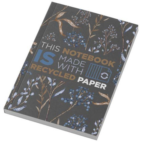 Carnet promotionnel recyclé A6 Novella Austen 100 feuilles