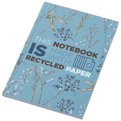 Mini carnet personnalisable A6 recyclé Novella Austen 50 feuilles