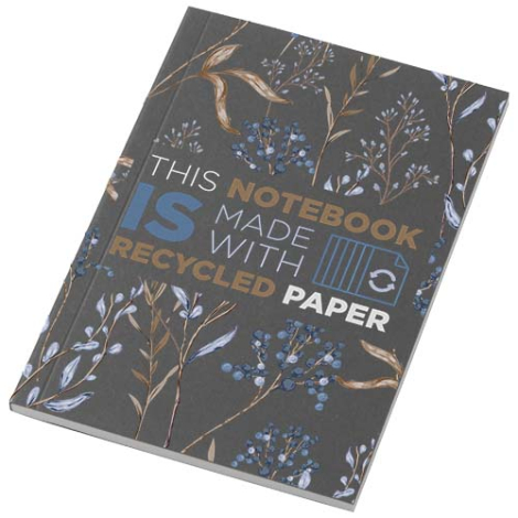 Mini carnet personnalisable A6 recyclé Novella Austen 50 feuilles