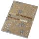 Carnet kraft 100 pages A5 recyclé à personnaliser Novella Austen