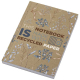 Mini carnet personnalisé en kraft recyclé A6 Novella Austen 100 feuilles