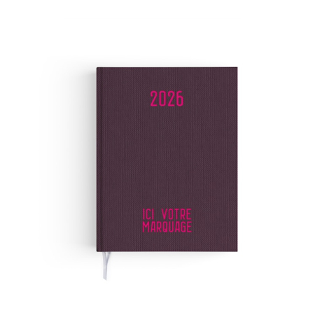 Agenda personnalisable 3 formats - Toile