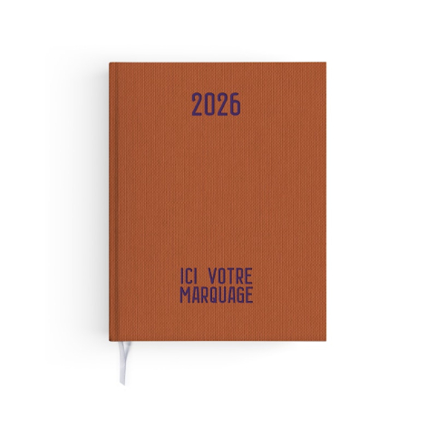 Agenda personnalisable 3 formats - Toile