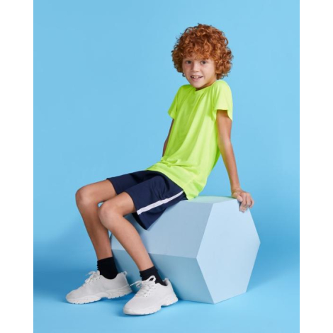 T-shirt enfant promotionnel en polyester recyclé Estoril