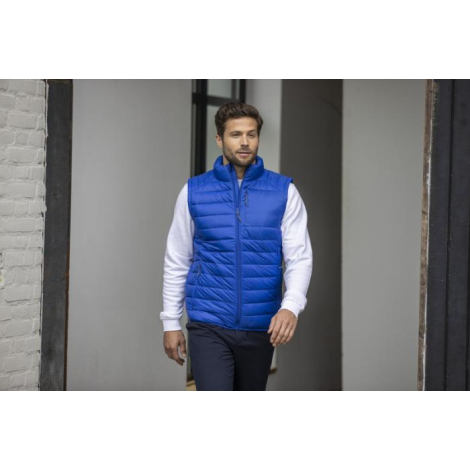 Bodywarmer personnalisé pour homme recyclé GRS Pallas