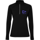 Sweatshirt promotionnel femme demi-zip recyclé technique Estambul