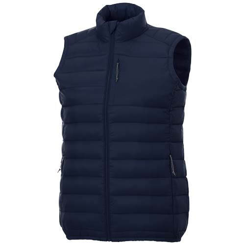 Bodywarmer personnalisé femme coupe cintrée et recyclé Pallas Marine